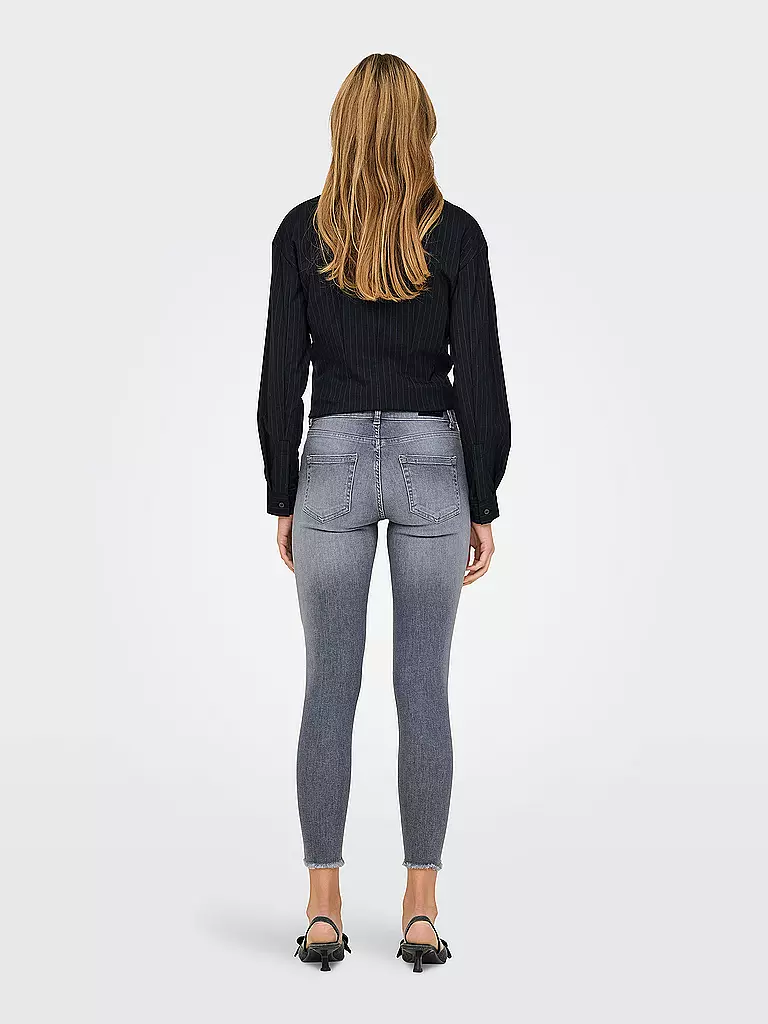 ONLY | Jeans Skinny Fit 7/8 ONLBLUSH | grau