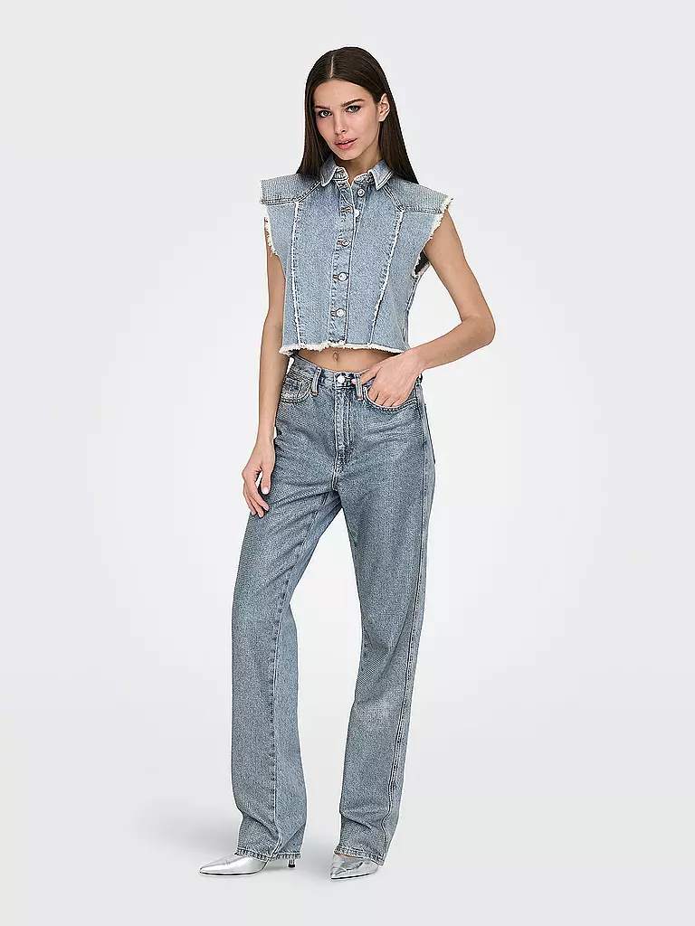 ONLY | Jeans Straight Fit ONLHOLLYWOOD-RILEY | hellblau