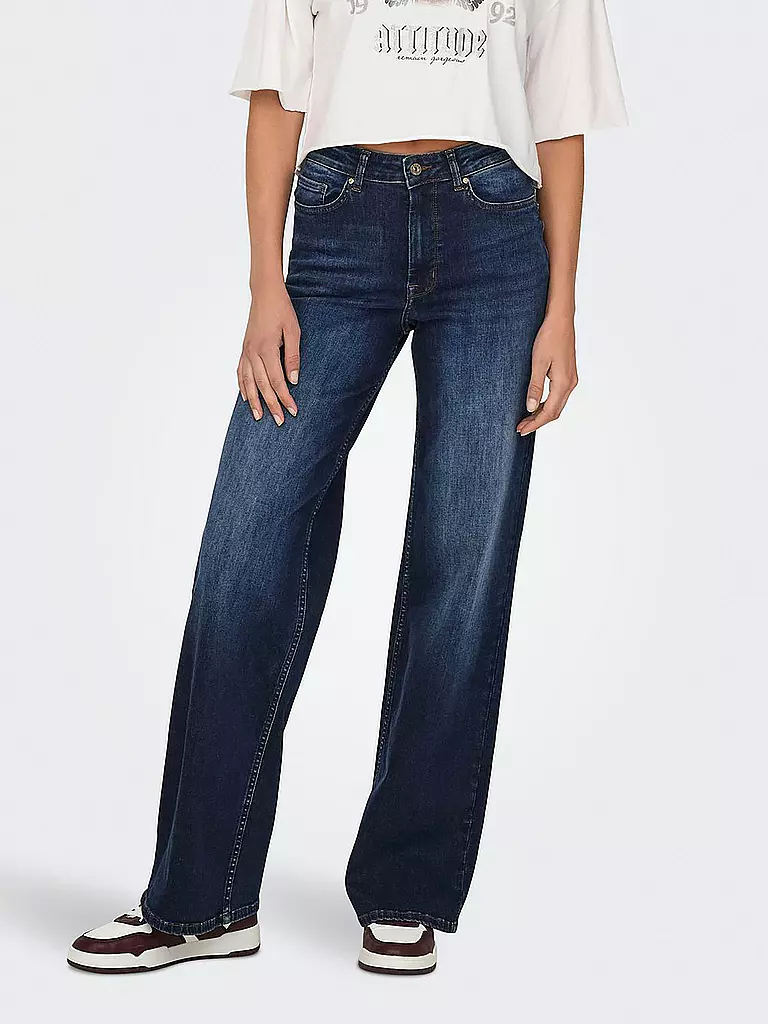 ONLY | Jeans Wide Leg ONLMADISON BLUSH | dunkelblau