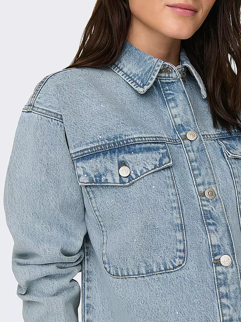 ONLY | Jeansbluse ONLMERCURY | hellblau