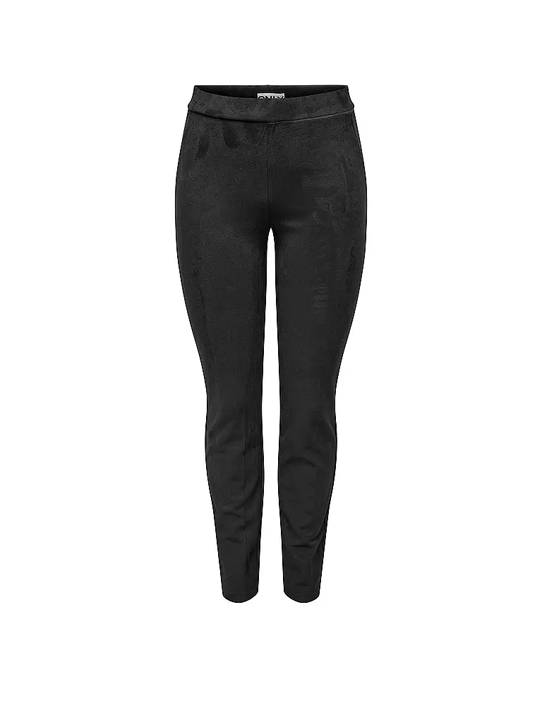 ONLY | Leggings in Lederoptik ONLANGALINE | schwarz