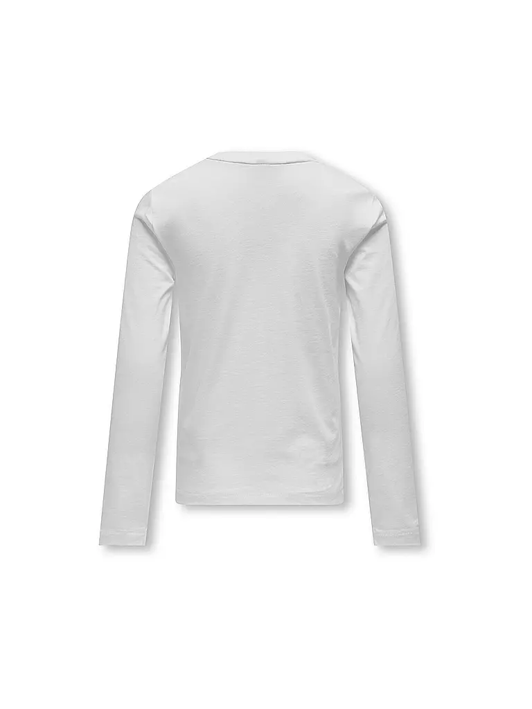 ONLY | Mädchen Langarmshirt KOGKITA  | weiss