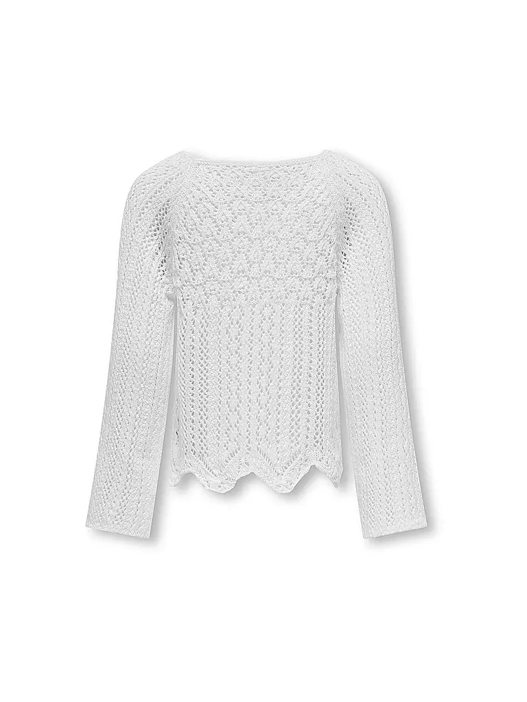 ONLY | Mädchen Pullover KOGNEWCARLA | weiss