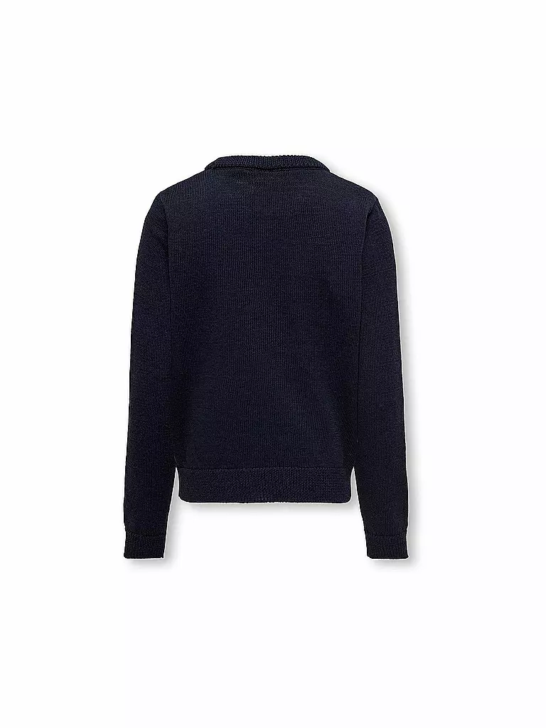 ONLY | Mädchen Pullover KOGXMAS | dunkelblau