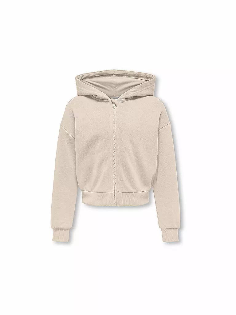 ONLY | Mädchen Sweatjacke KOGFAVE | beige