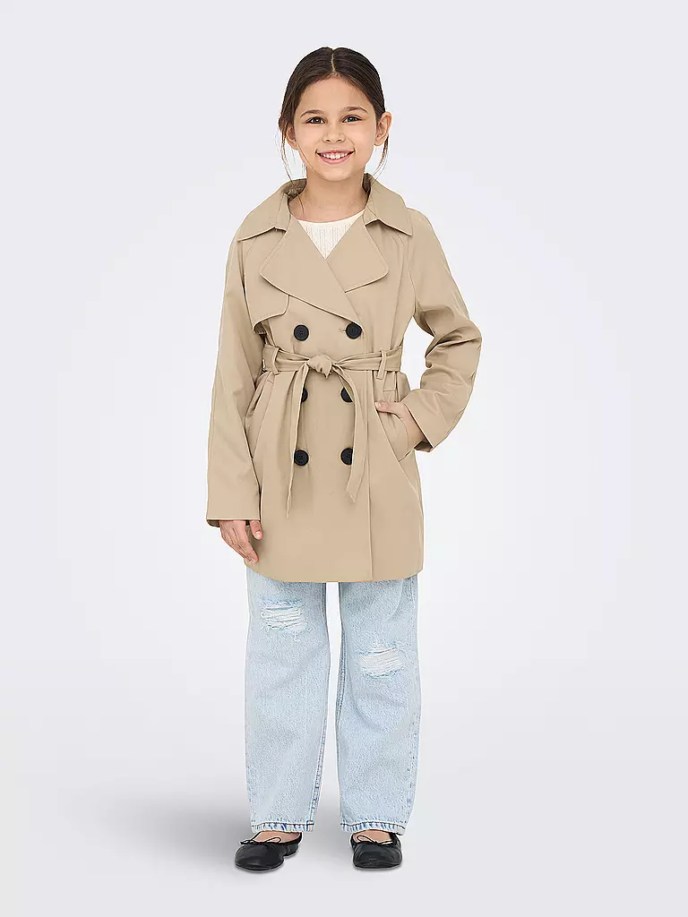 ONLY | Mädchen Trenchcoat KOGCHLOE  | beige