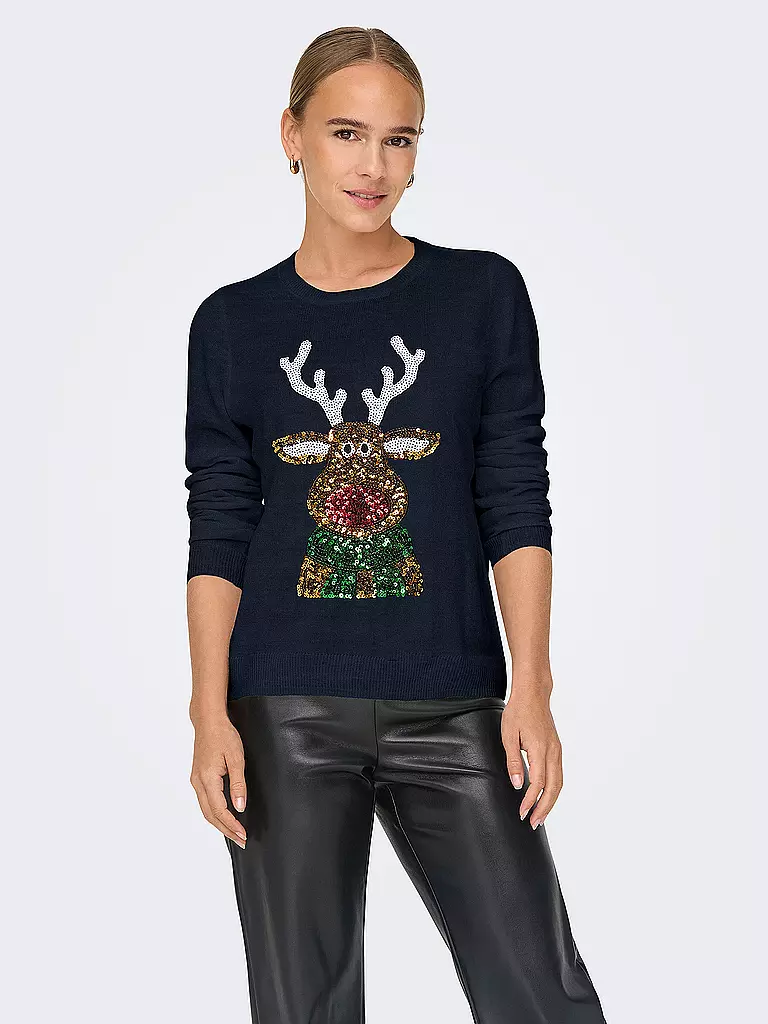 ONLY | Pullover  ONLXMAS | dunkelblau