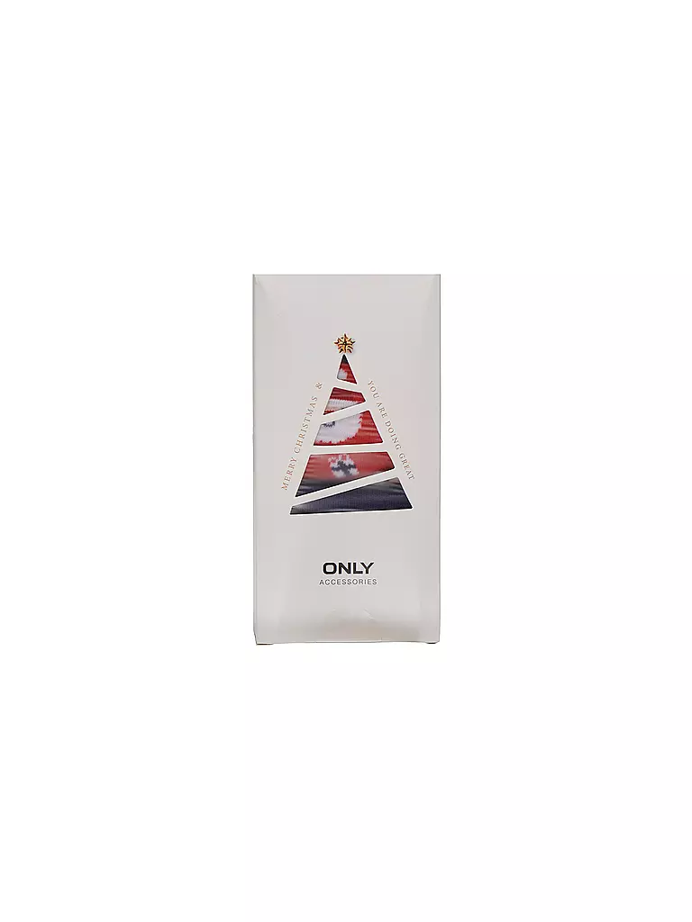 ONLY | Socken ONLCHRISTMAS 2er Pkg. night sky | weiss