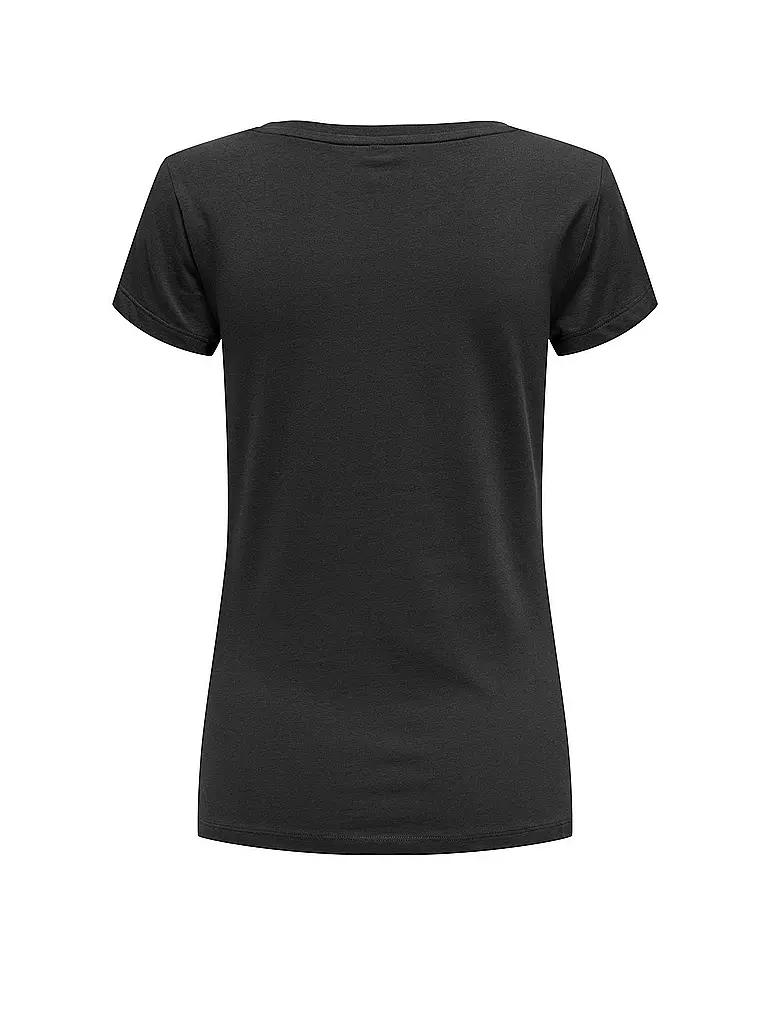 ONLY | T-Shirt ONLHELLA LIFE | schwarz