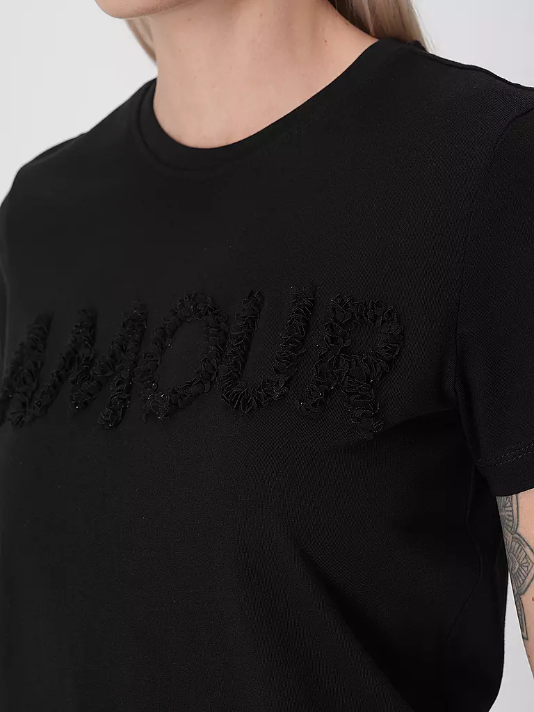 ONLY | T-Shirt ONLLUCIA | schwarz