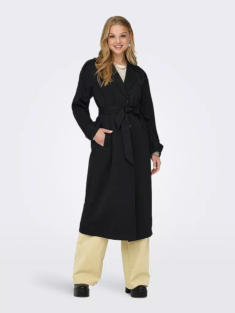 ONLY | Trenchcoat ONLLINE | schwarz