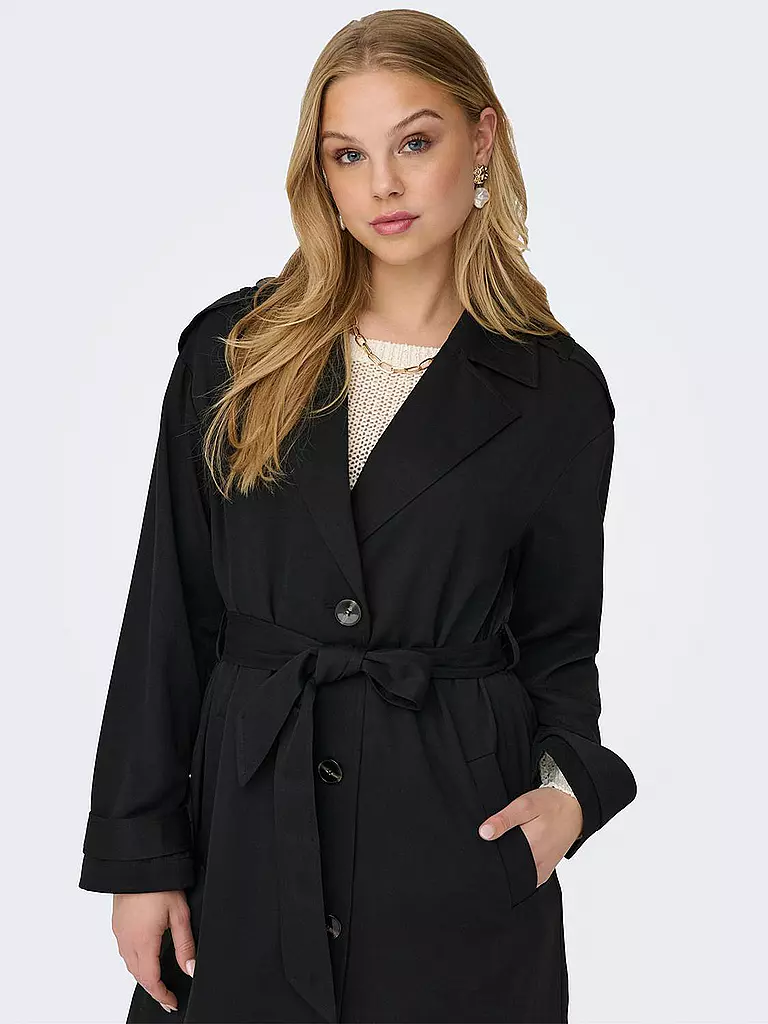 ONLY | Trenchcoat ONLLINE | schwarz