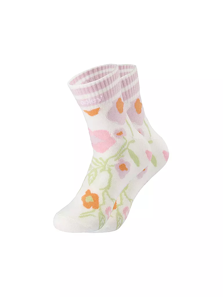 OOLEY | Socken DALHIA FLORAL offwhite | creme