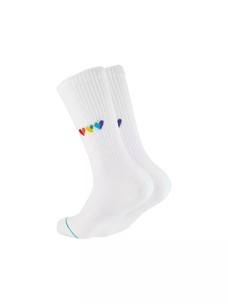 OOLEY | Socken ICON LOVE IS LOVE weiss | weiss