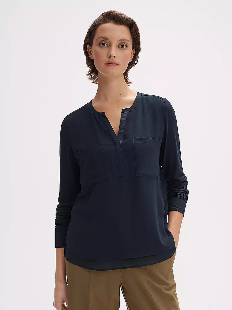 OPUS | Bluse FORANO | dunkelblau