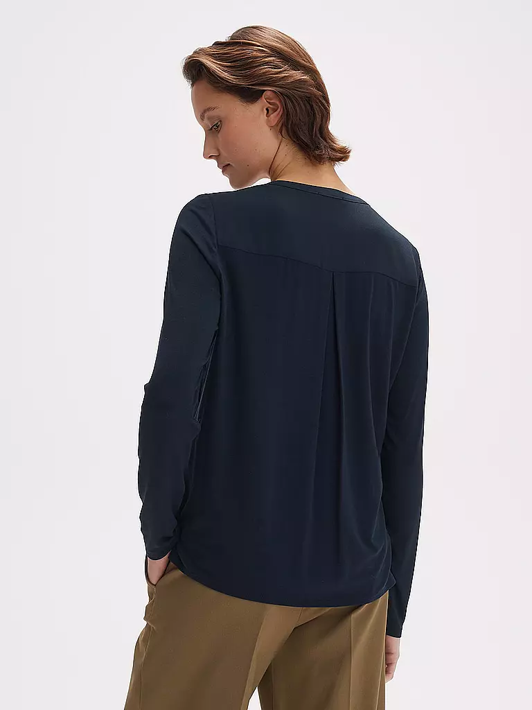 OPUS | Bluse FORANO | dunkelblau