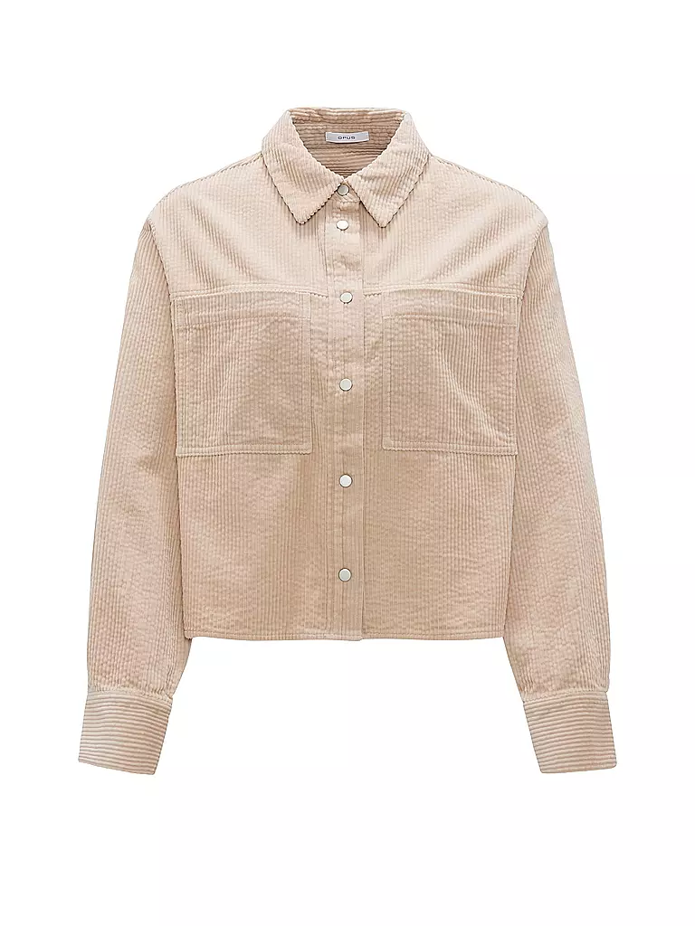 OPUS | Cordovershirt FALBA | beige