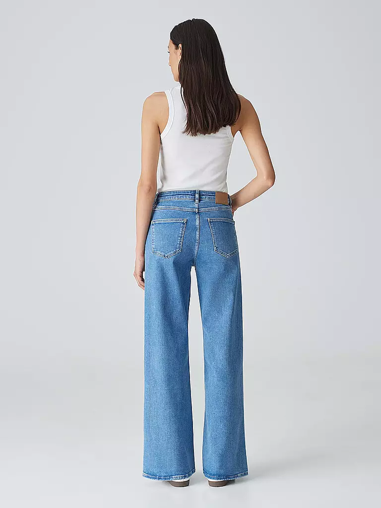 OPUS | Jeans Flared Fit MIVA PALAZZO | blau