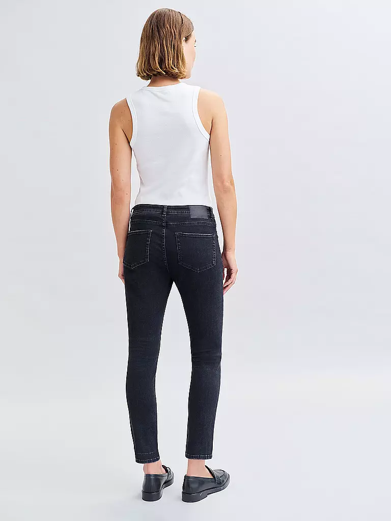 OPUS | Jeans Slim Fit EVITA | schwarz