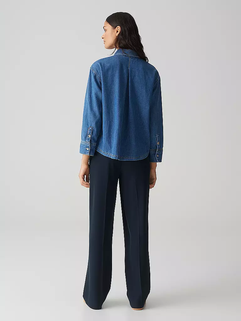 OPUS | Jeansbluse FELYN | blau