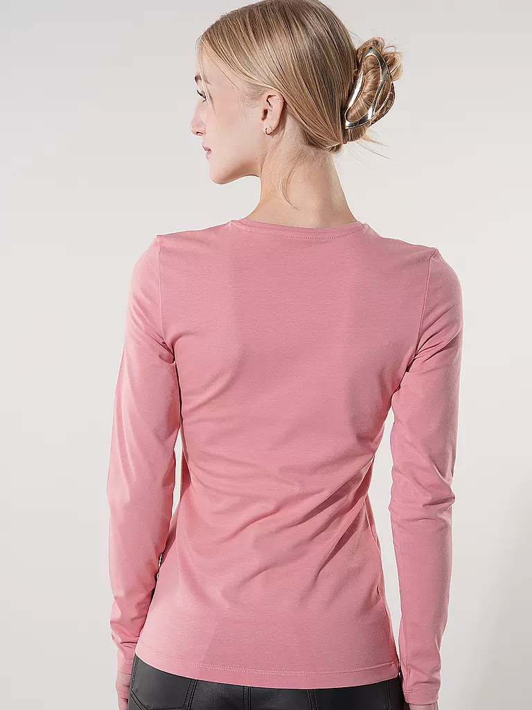 OPUS | Langarmshirt SMILLA | rosa