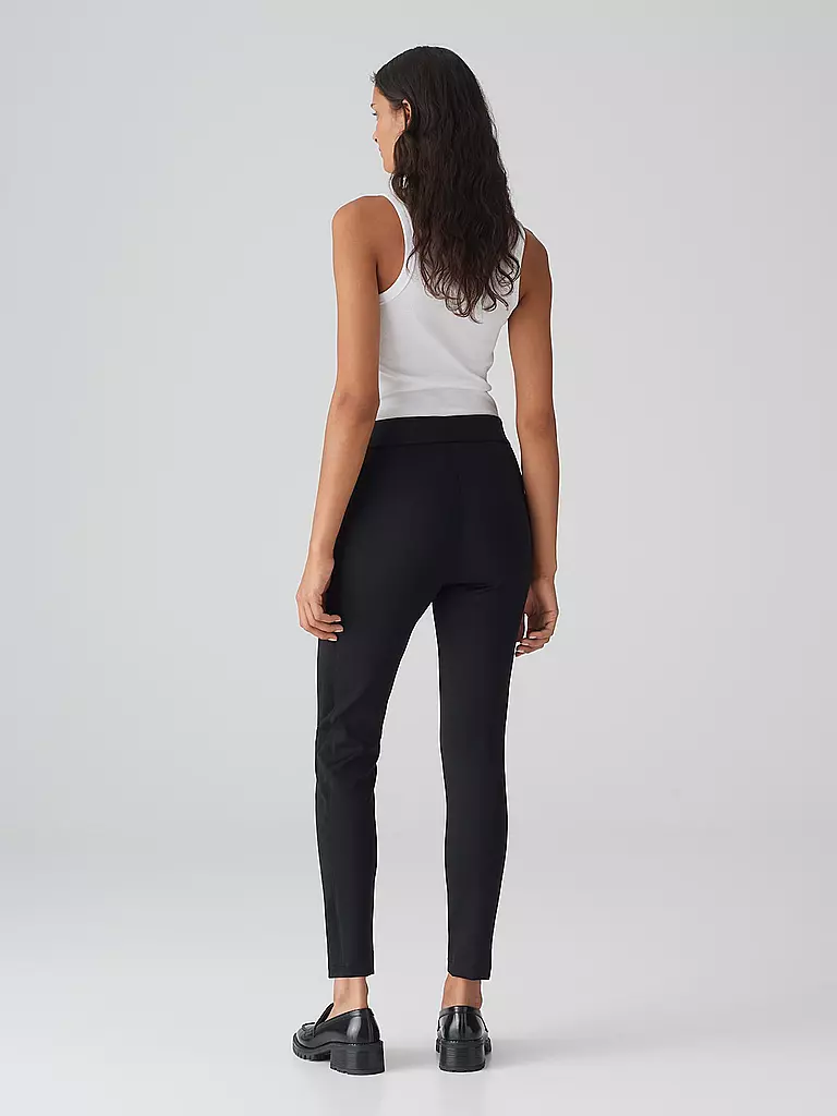 OPUS | Leggings ECHO VELOUR | schwarz