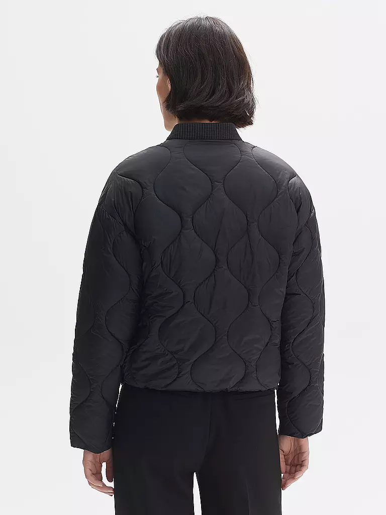 OPUS | Leichtsteppjacke HEPPA | schwarz