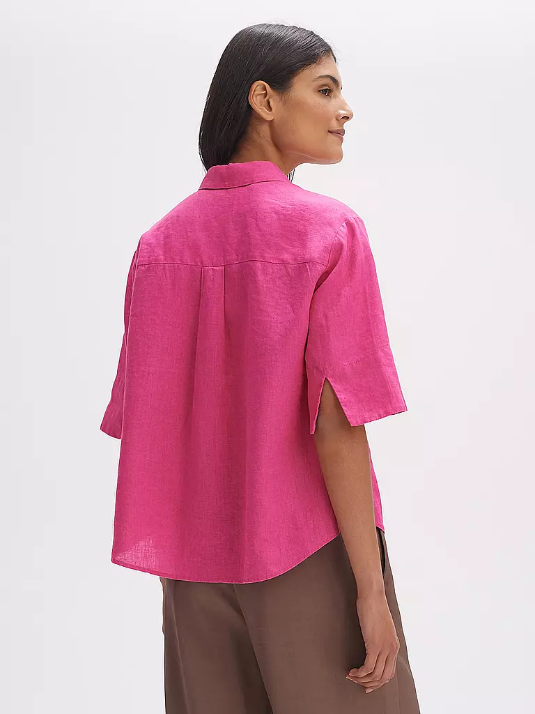 OPUS | Leinenbluse FILALIA | pink