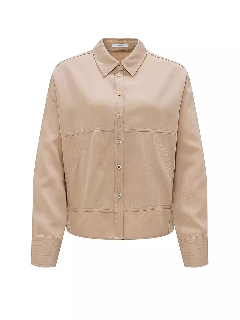 OPUS | Overshirt FJURI | beige