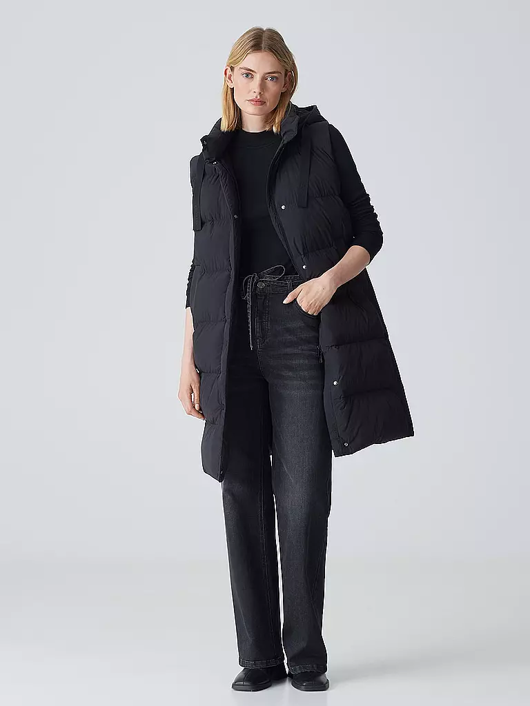 OPUS | Steppgilet WIGILO | schwarz