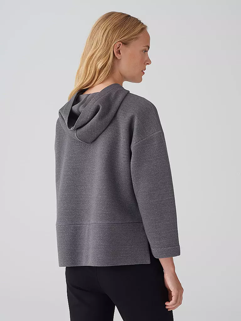 OPUS | Sweater GLITTERO | grau