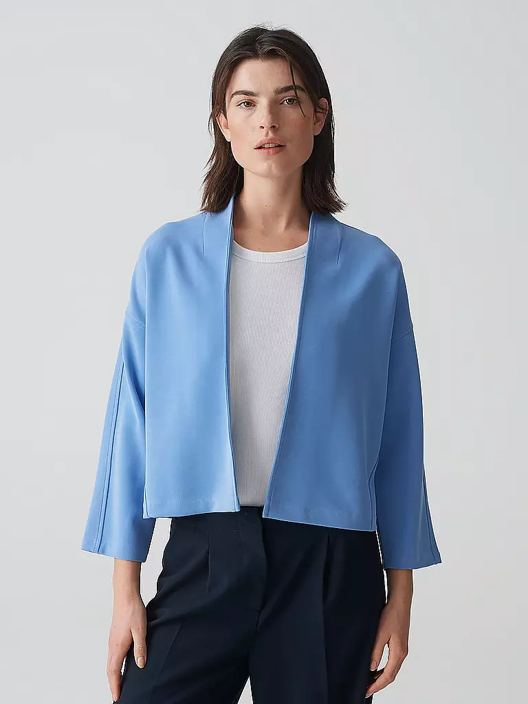 OPUS | Sweatjacke JEKONA | blau