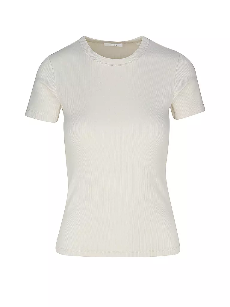 OPUS | T-Shirt SAMUNA | creme