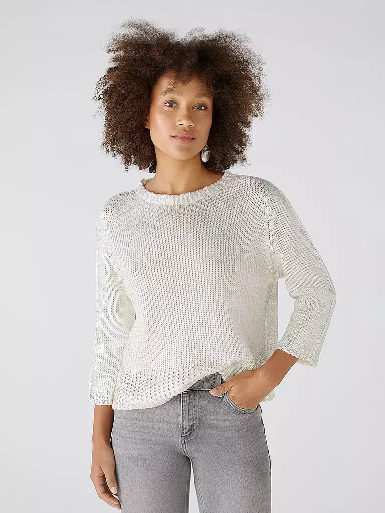 OUÍ | Pullover  | silber