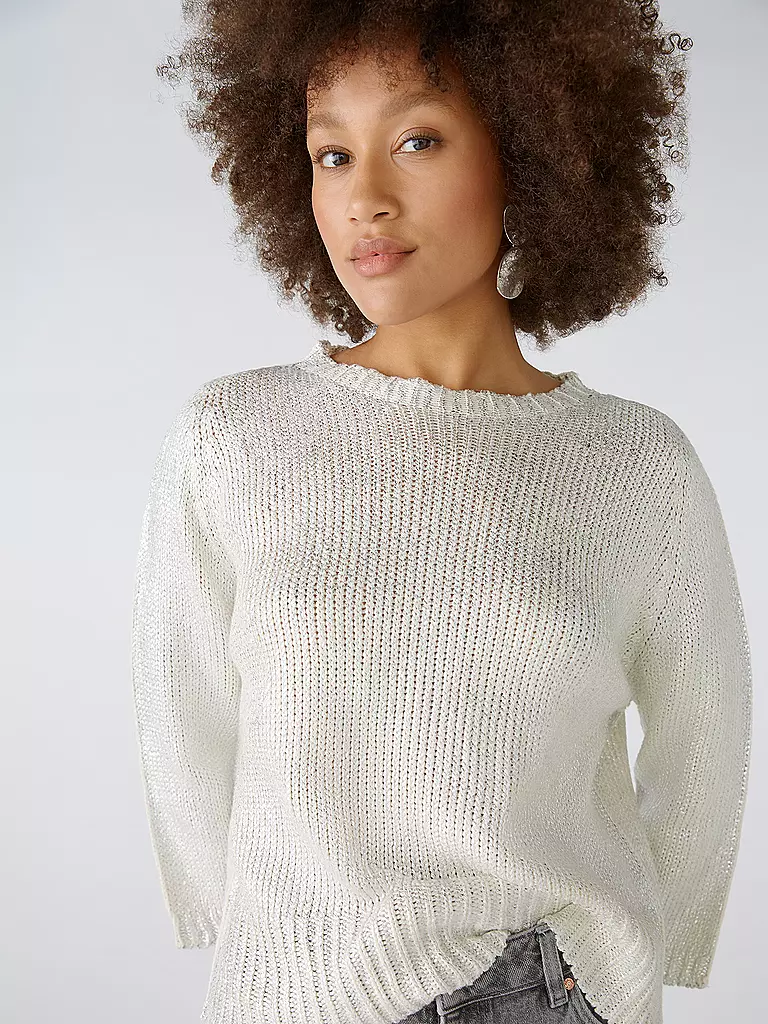 OUÍ | Pullover  | silber