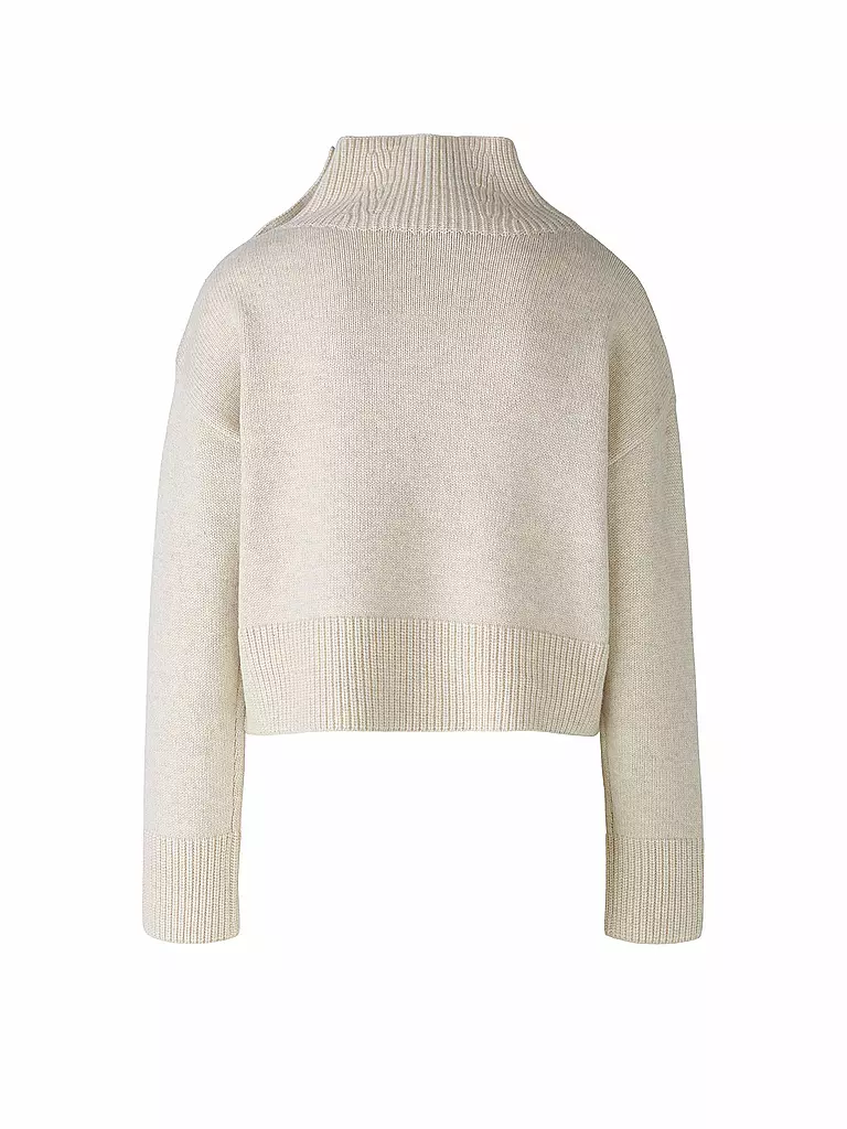 OUÍ | Rollkragenpullover | creme