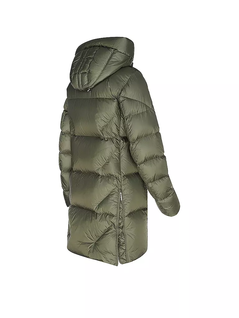 PARAJUMPERS | Daunensteppmantel JANET | olive