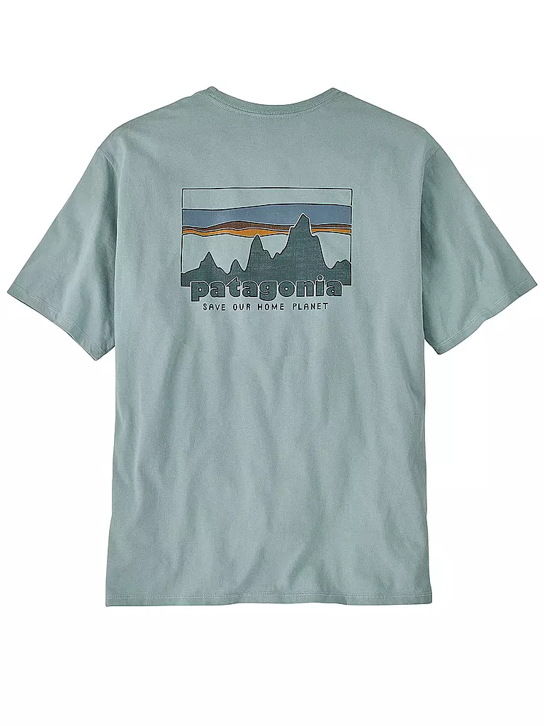 PATAGONIA | T-Shirt 73 Skyline Organic | blau