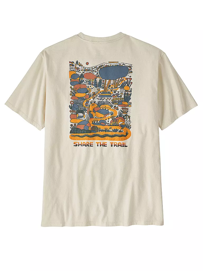 PATAGONIA | T-Shirt M'S COMMONTRAIL POCKET | weiss