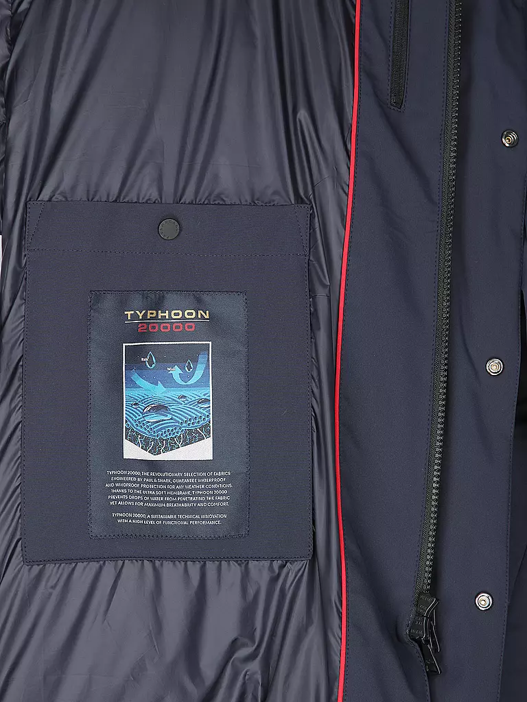 PAUL & SHARK | Daunenparka TYPHOON | dunkelblau