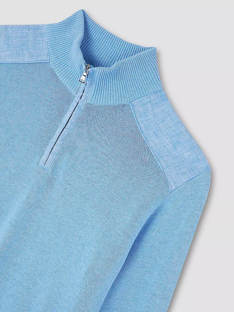 PAUL & SHARK | Troyer Pullover | hellblau