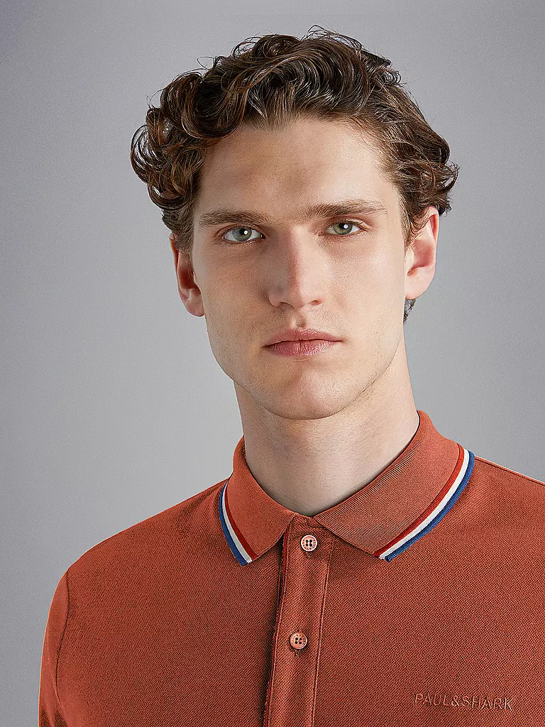 PAUL & SHARK | Poloshirt | orange