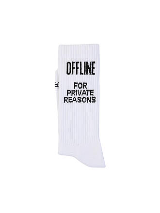 PEGADOR | Socken white/black