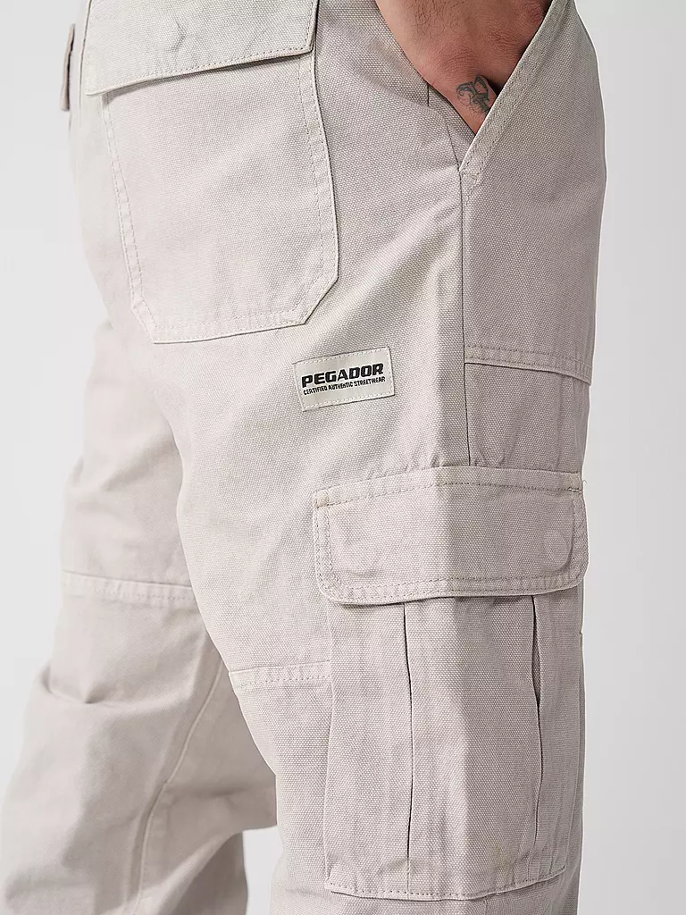 PEGADOR | Cargohose RISLEY | grau