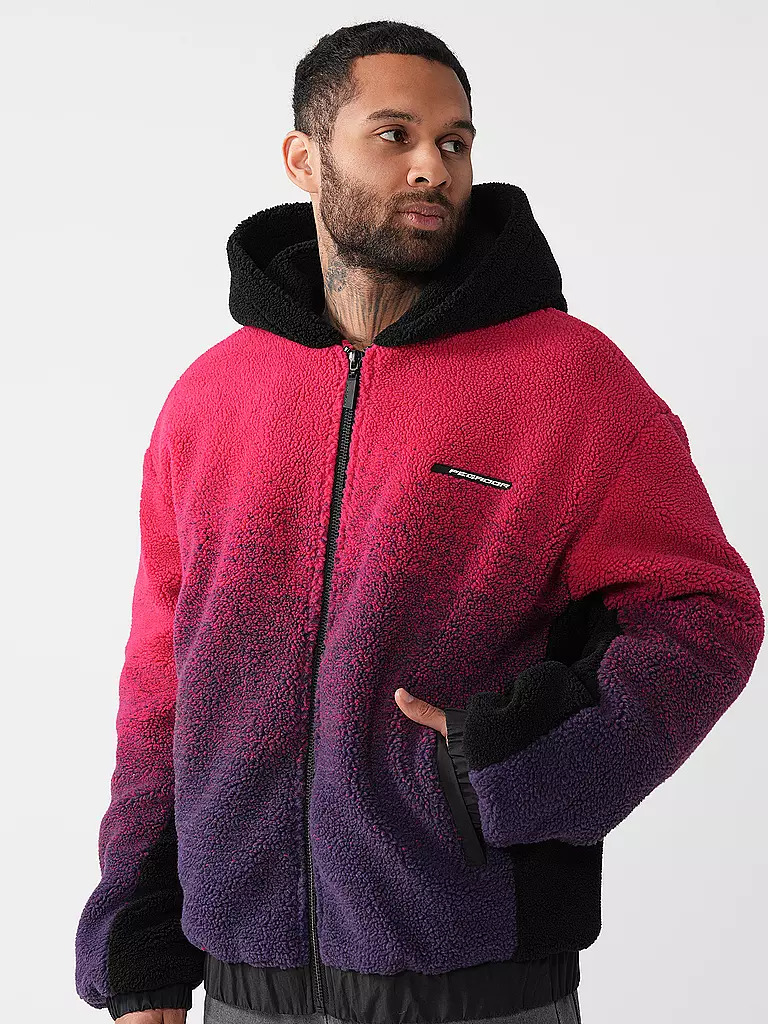 PEGADOR | Fleecejacke ABSECON | pink