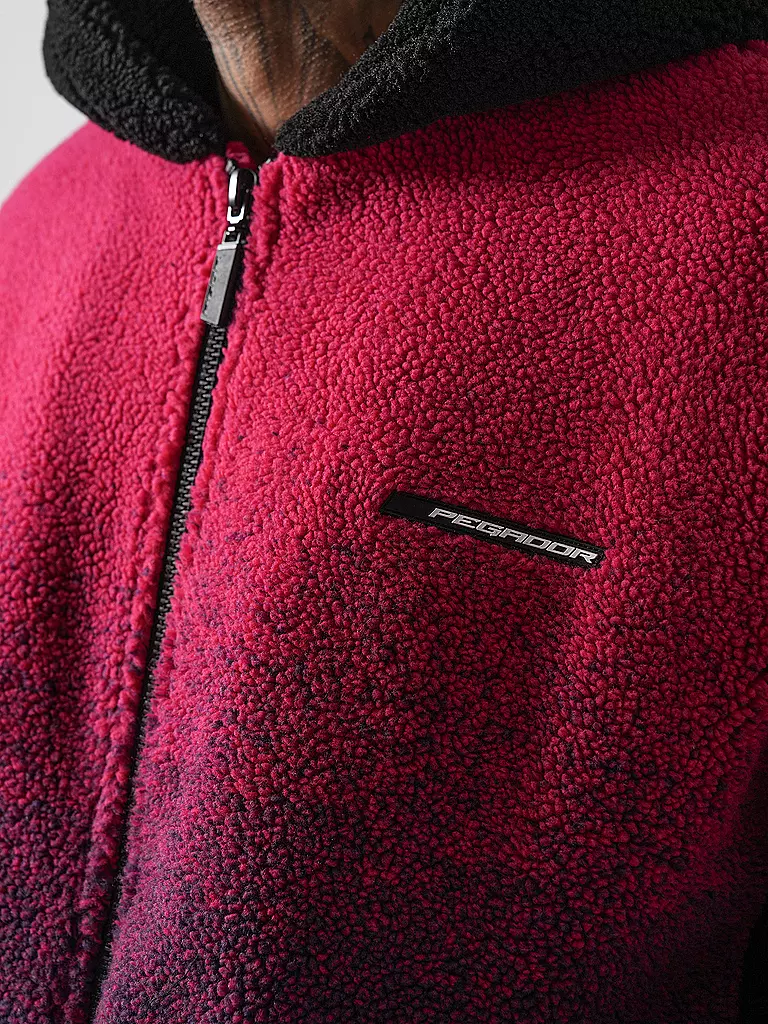 PEGADOR | Fleecejacke ABSECON | pink