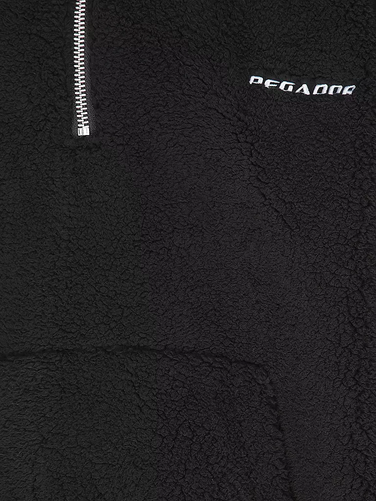 PEGADOR | Fleecesweater PUKA  | schwarz