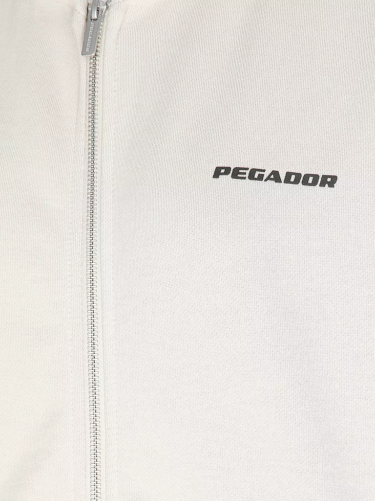 PEGADOR | Sweatjacke CLARITA  | hellgrau