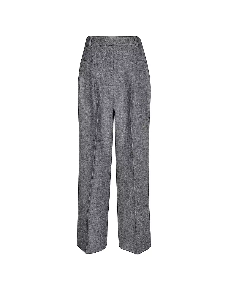 PHILLIP LIM | Hose Wide Leg  | grau