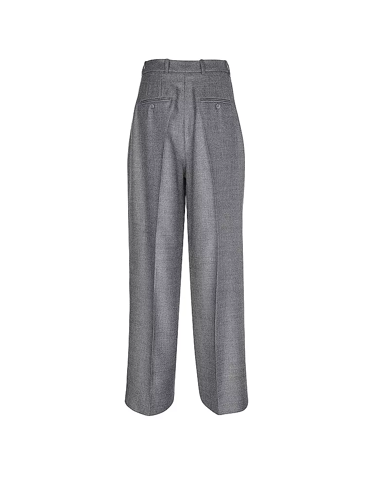 PHILLIP LIM | Hose Wide Leg  | grau